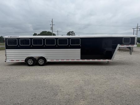 New 2026 Featherlite 6 Horse Gooseneck Horse Trailer