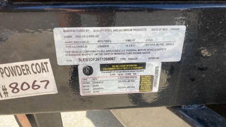 New 2026 Quality Steel and Aluminum 7x16 Dump Trailer