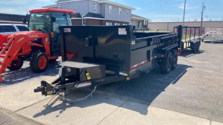 New 2026 Quality Steel and Aluminum 7x16 Dump Trailer