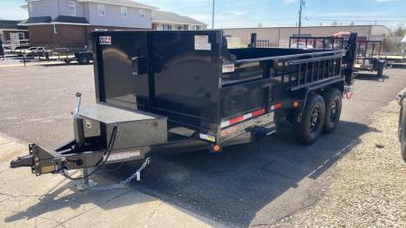 New 2026 Quality Steel and Aluminum 7x14 Dump Trailer