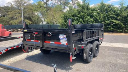 New 2026 Quality Steel and Aluminum 7x14 Dump Trailer