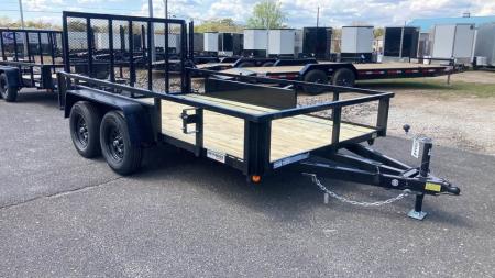New 2026 Quality Steel and Aluminum 7x12 Landscape Trailer