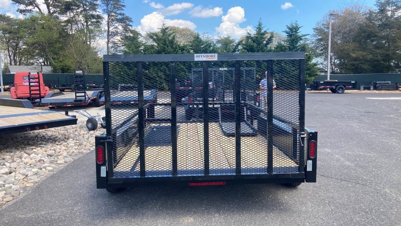 New 2026 Quality Steel and Aluminum 7x12 Landscape Trailer