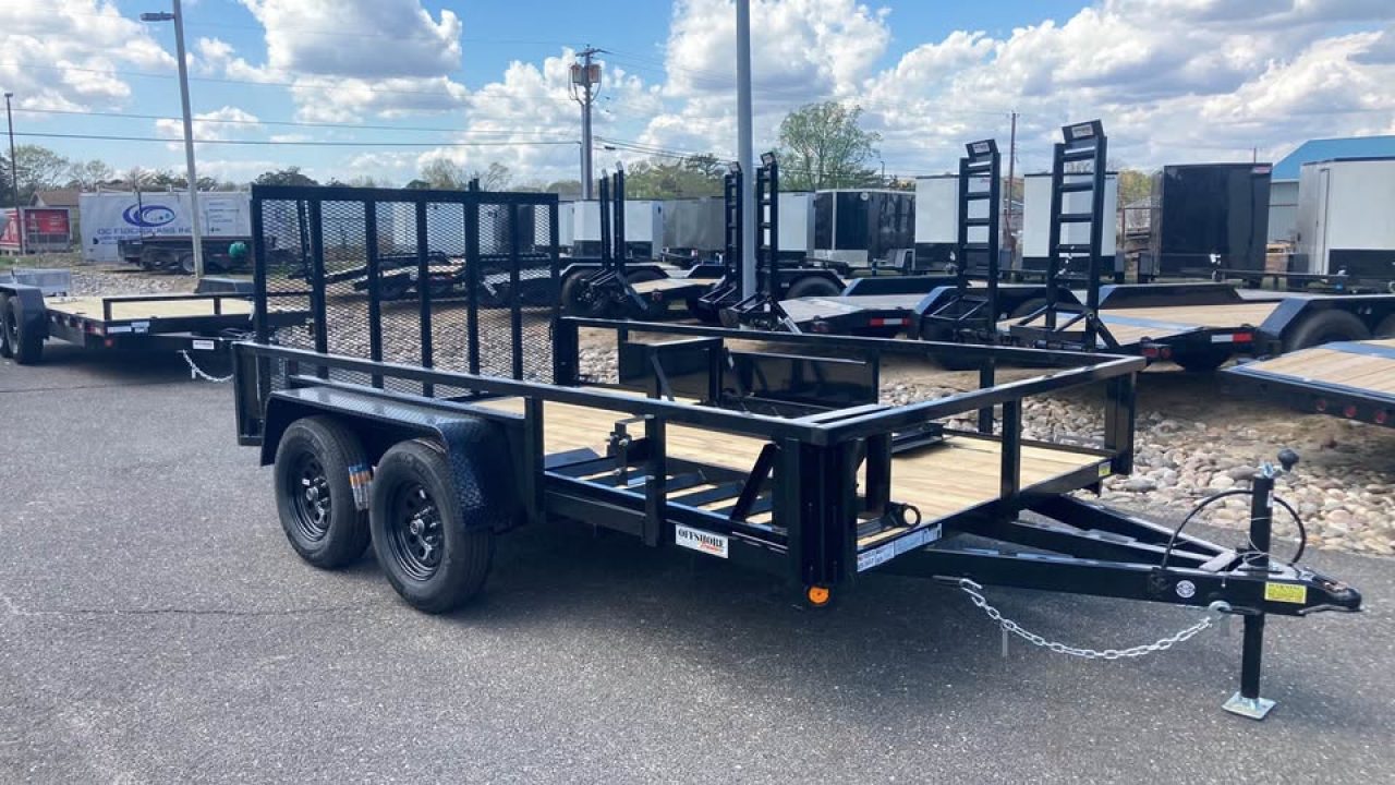 New 2026 Quality Steel and Aluminum 7x12 Landscape Trailer