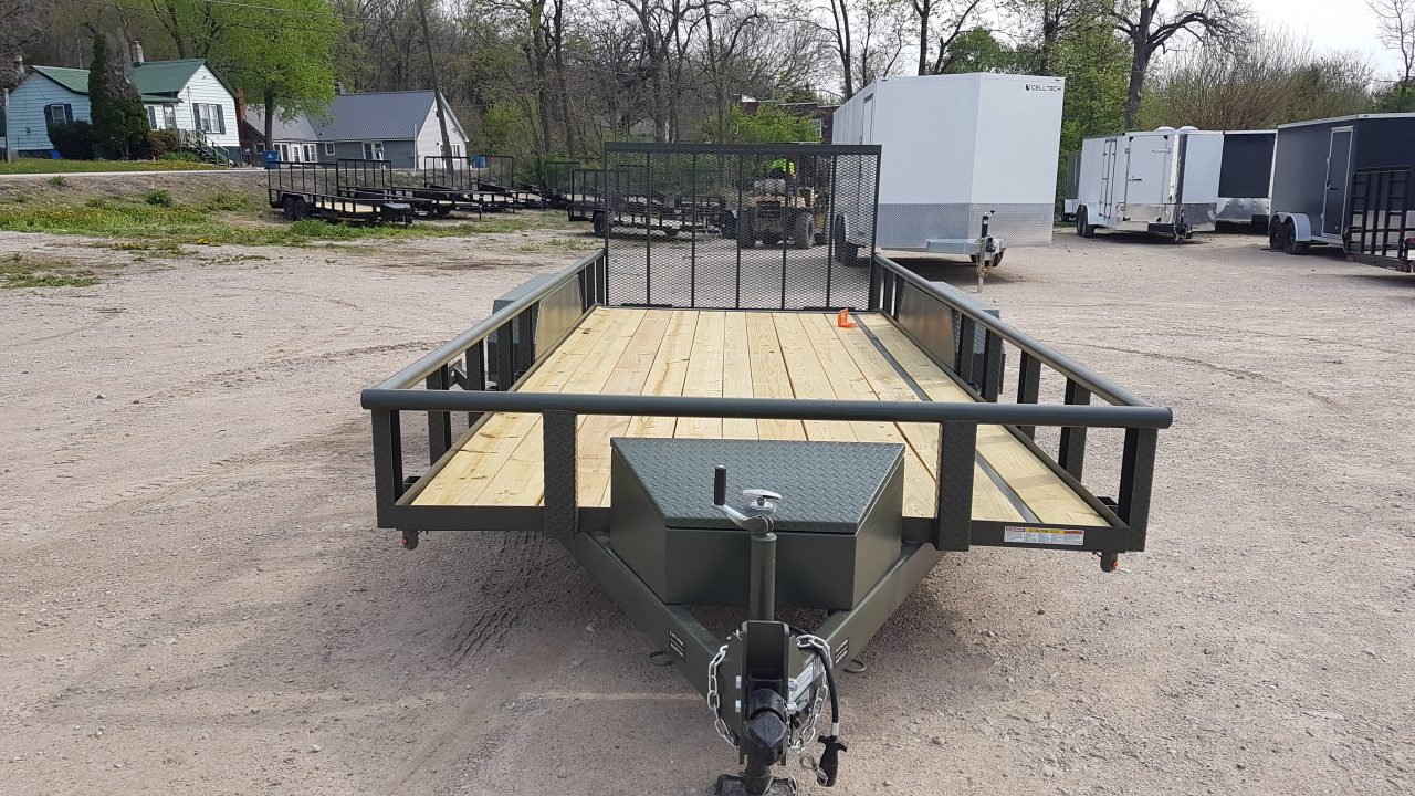 New 2026 MEB 83' x 18' Pipetop Utility Trailer W/ Ramp 7K Utility Trailer