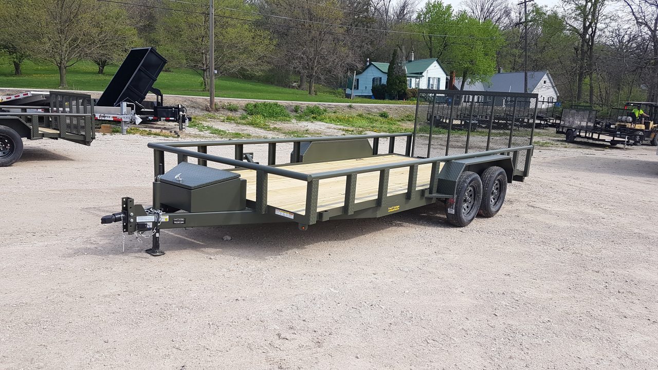 New 2026 MEB 83' x 18' Pipetop Utility Trailer W/ Ramp 7K Utility Trailer