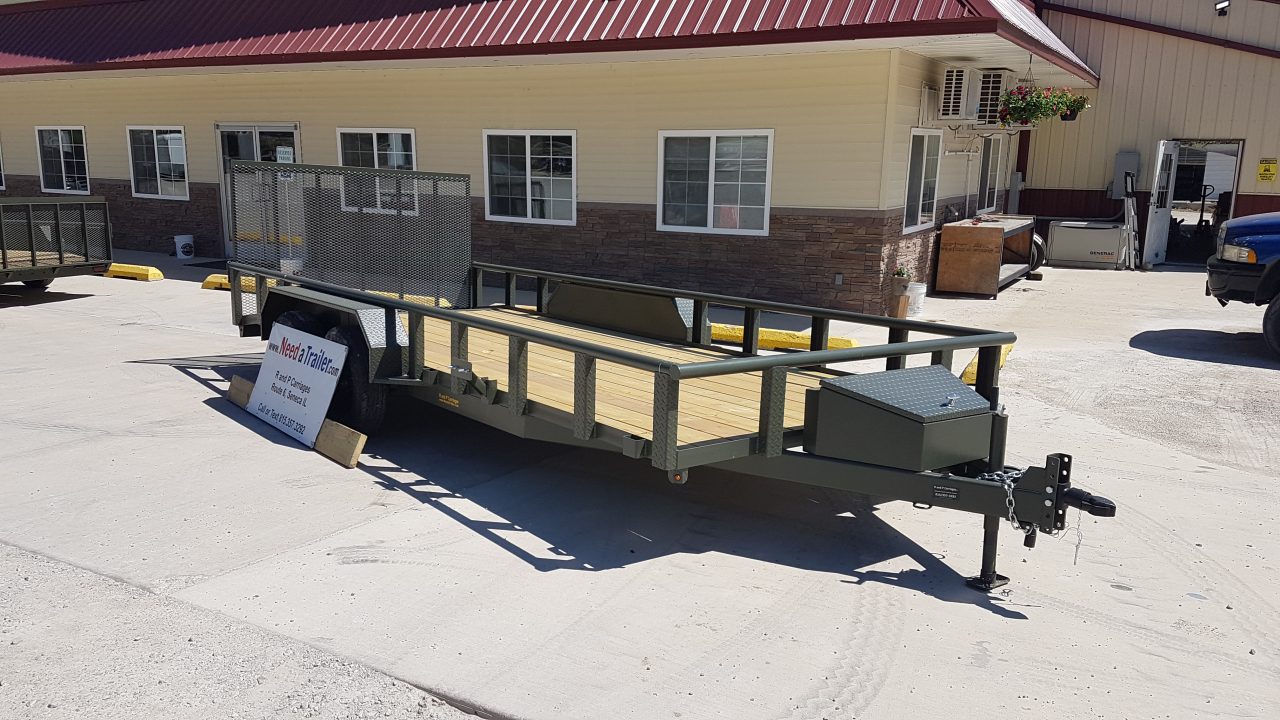 New 2026 MEB 83' x 18' Pipetop Utility Trailer W/ Ramp 7K Utility Trailer