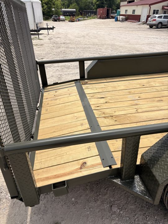 New 2026 MEB 83' x 16' Pipetop Utility Trailer W/ Ramp 7K