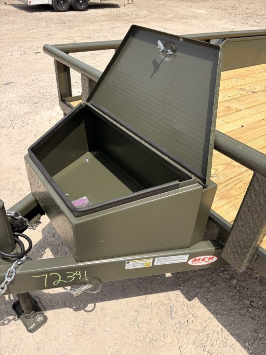 New 2026 MEB 83' x 16' Pipetop Utility Trailer W/ Ramp 7K