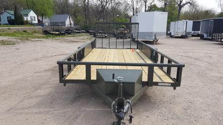 New 2026 MEB 83' x 18' Pipetop Utility Trailer W/ Ramp 7K Utility Trailer