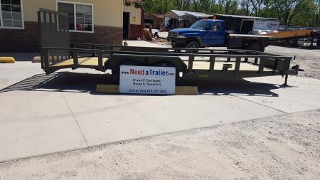 New 2026 MEB 83' x 18' Pipetop Utility Trailer W/ Ramp 7K Utility Trailer