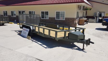 New 2026 MEB 83' x 18' Pipetop Utility Trailer W/ Ramp 7K Utility Trailer