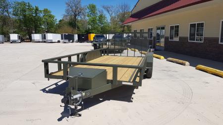 New 2026 MEB 83' x 18' Pipetop Utility Trailer W/ Ramp 7K Utility Trailer