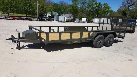New 2026 MEB 83' x 18' Pipetop Utility Trailer W/ Ramp 7K Utility Trailer