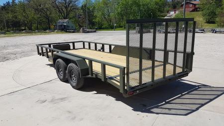 New 2026 MEB 83' x 18' Pipetop Utility Trailer W/ Ramp 7K Utility Trailer