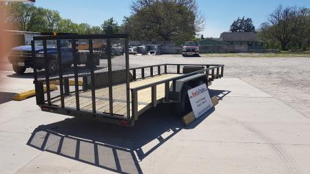 New 2026 MEB 83' x 18' Pipetop Utility Trailer W/ Ramp 7K Utility Trailer