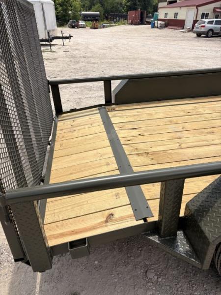 New 2026 MEB 83' x 16' Pipetop Utility Trailer W/ Ramp 7K