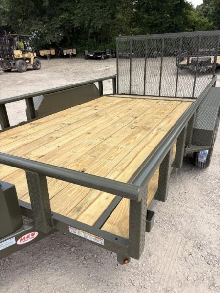 New 2026 MEB 83' x 16' Pipetop Utility Trailer W/ Ramp 7K