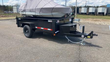 New 2026 Quality Steel and Aluminum 5x10 Dump Trailer