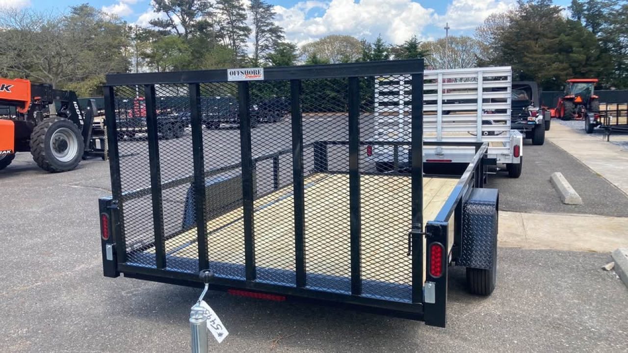 New 2026 Quality Steel and Aluminum 7x12 Landscape Trailer