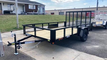 New 2026 Quality Steel and Aluminum 7x12 Landscape Trailer