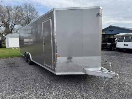 New 2026 E-Z Hauler EZEC8.5X24CH XLT PRO Car Hauler 6 FOOT 10 INCH INTERIOR HEIGHT FREE ESCAPE DOOR FREE ALUMINUM WHEEL UPGRADE