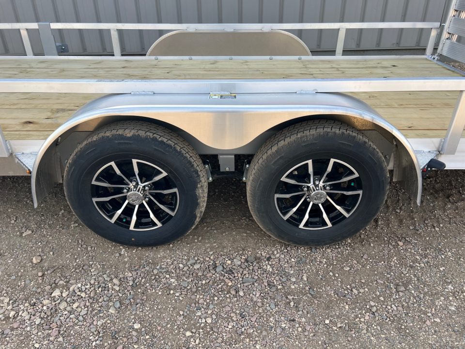 New 2026 H&H Trailers 16' Tandem Aluminum Utility Utility Trailer