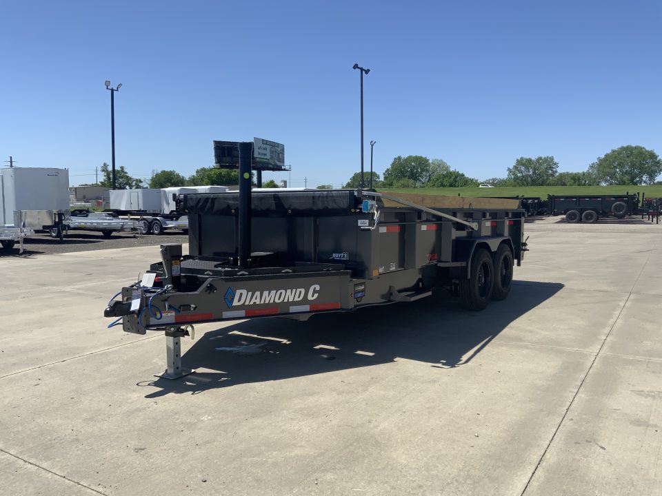 New 2026 Diamond C Trailers LPT208 Dump Trailer