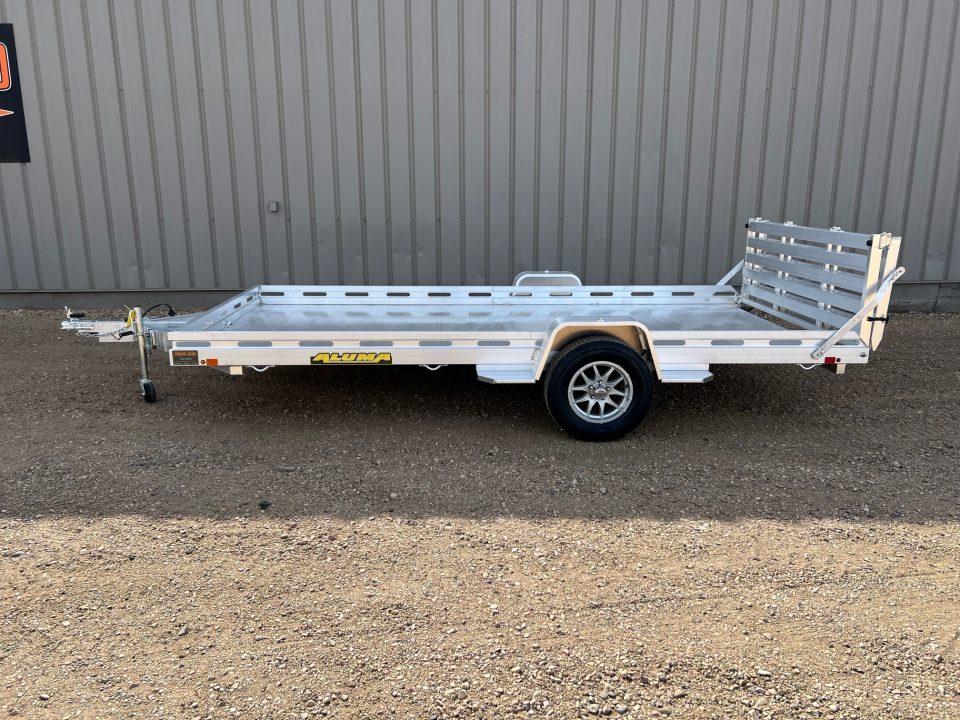 New 2027 Aluma 8014S BT 4400 Utility Trailer