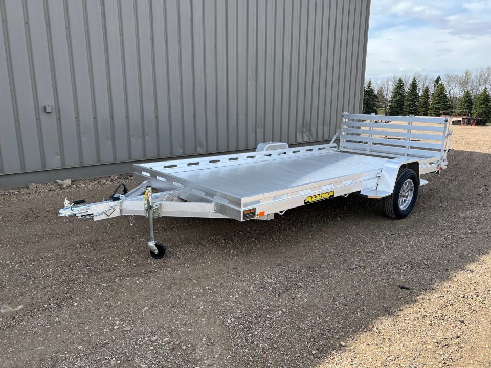 New 2027 Aluma 8014S BT 4400 Utility Trailer