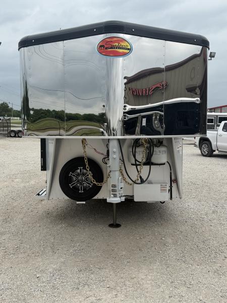 Used 2022 Sundowner 2 Horse Gooseneck Living Quarters Horse Trailer
