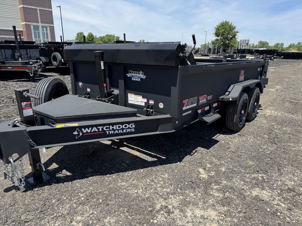 New 2026 Watchdog Trailers PD-14TA8 Dump Trailer
