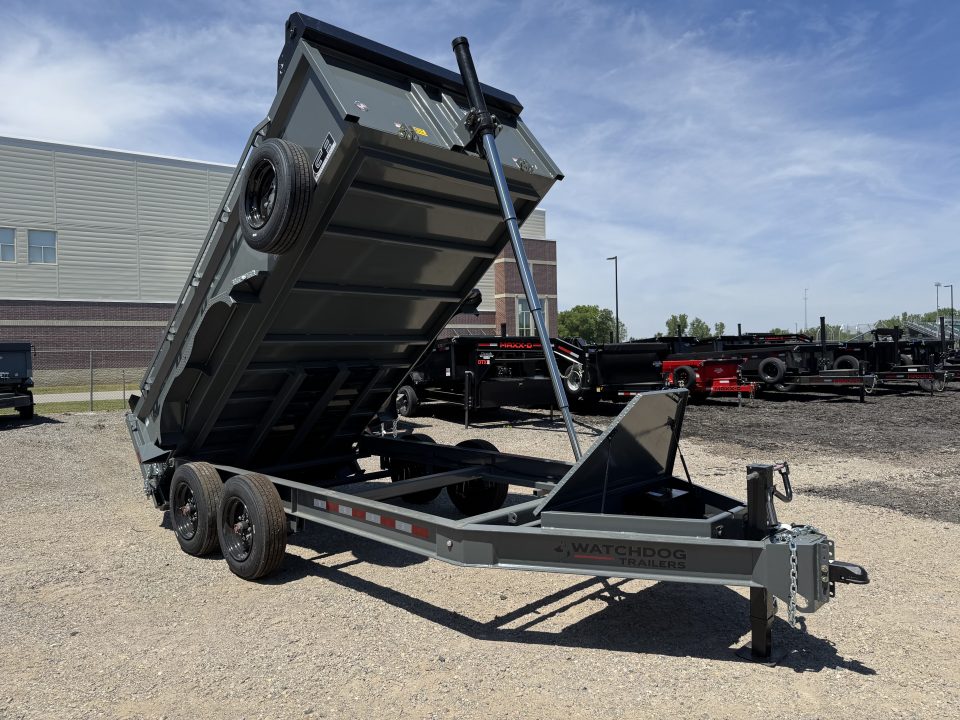 New 2026 Watchdog Trailers PT-14TA8 Dump Trailer