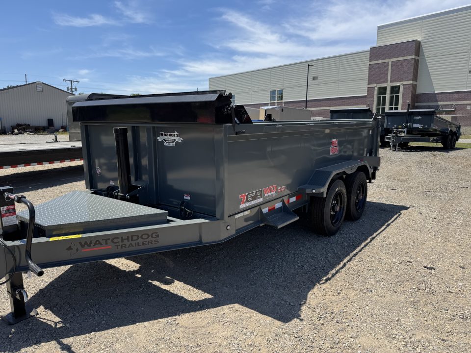 New 2026 Watchdog Trailers PT-14TA8 Dump Trailer