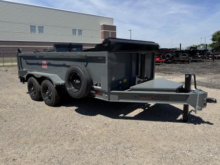 New 2026 Watchdog Trailers PT-14TA8 Dump Trailer
