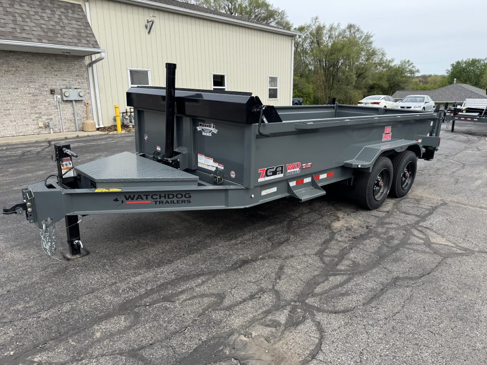 New 2026 Watchdog Trailers PD-16TA8 Dump Trailer