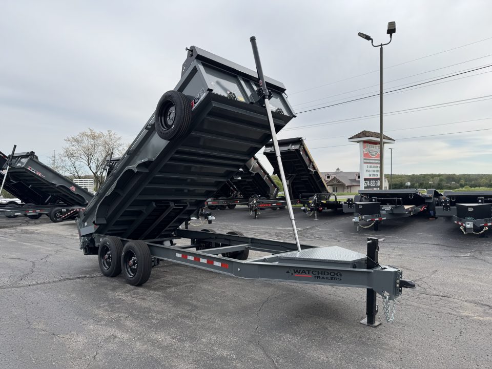 New 2026 Watchdog Trailers PD-16TA8 Dump Trailer
