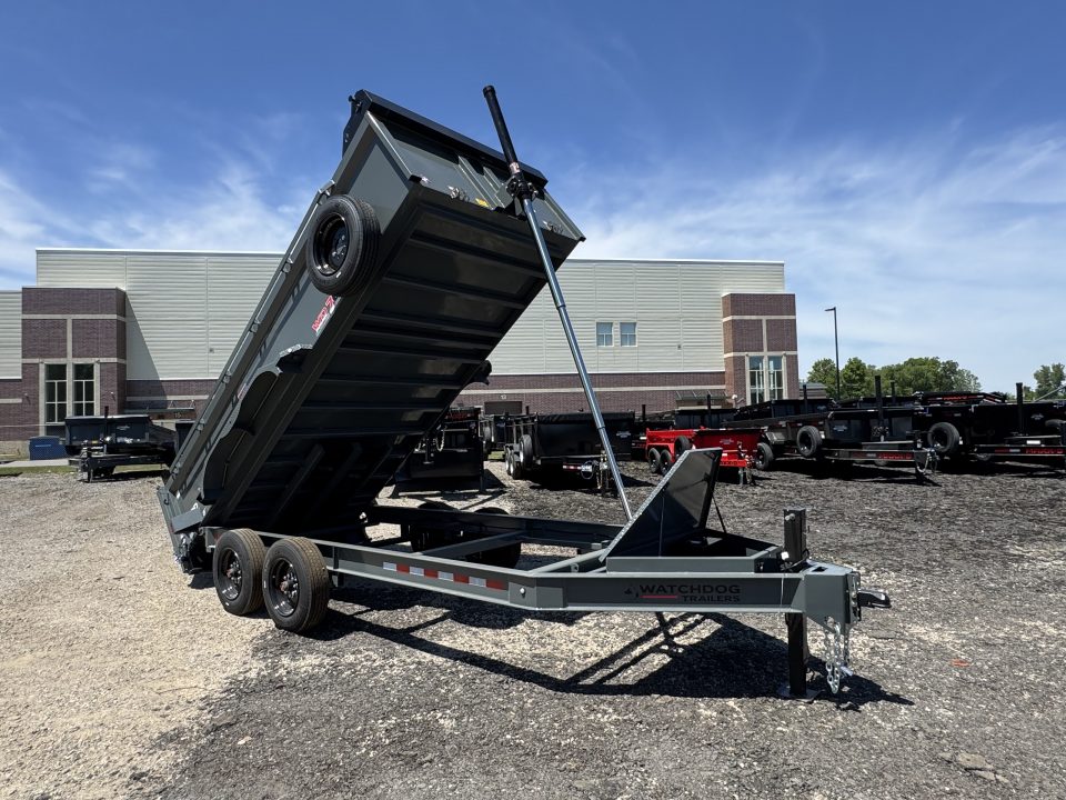 New 2026 Watchdog Trailers PT-16TA8 Dump Trailer