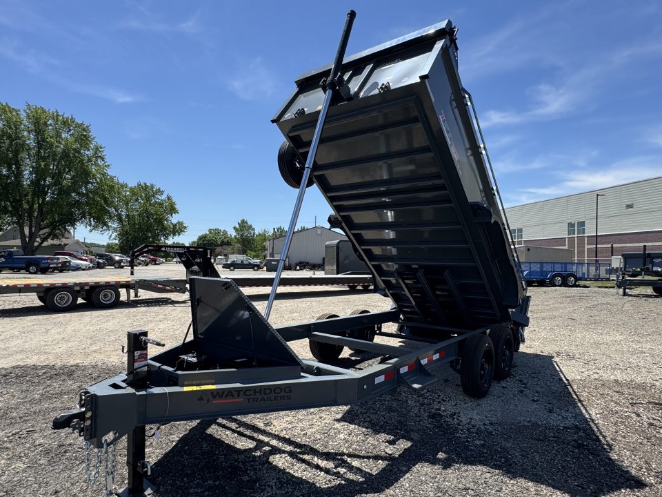 New 2026 Watchdog Trailers PT-16TA8 Dump Trailer