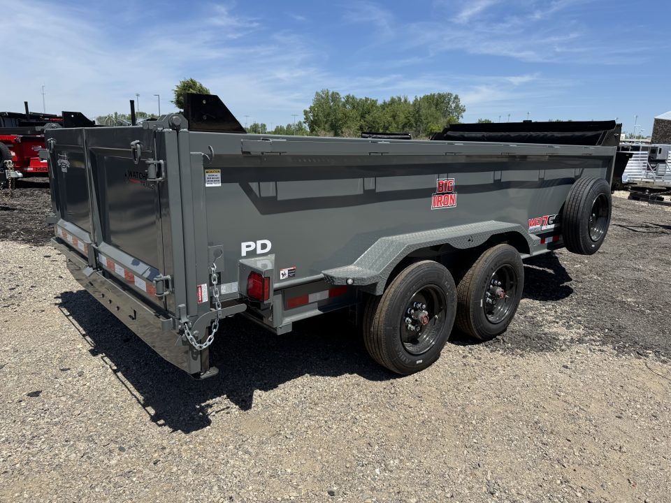 New 2026 Watchdog Trailers PT-16TA8 Dump Trailer