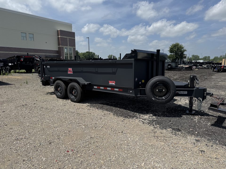 New 2026 Watchdog Trailers PT-16TA8 Dump Trailer