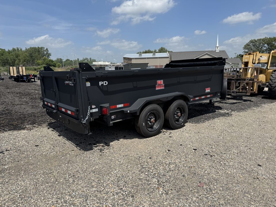 New 2026 Watchdog Trailers PT-16TA8 Dump Trailer