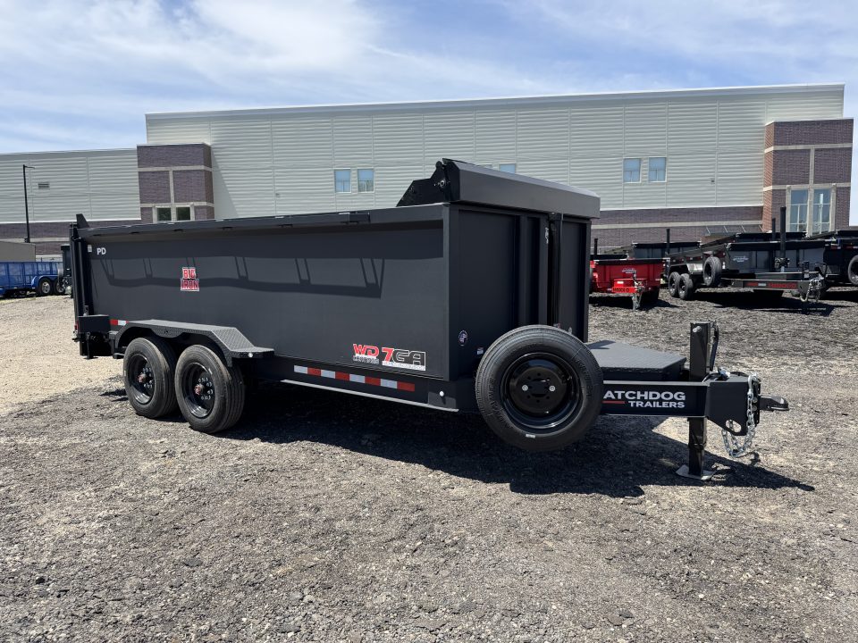 New 2026 Watchdog Trailers PF-16TA8 Dump Trailer