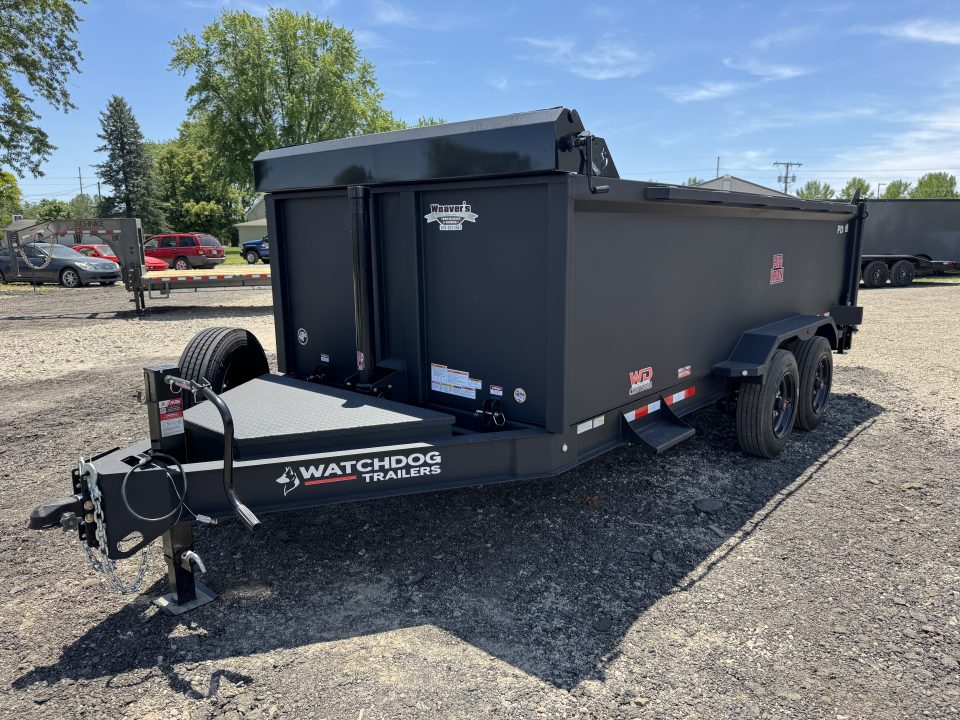 New 2026 Watchdog Trailers PF-16TA8 Dump Trailer