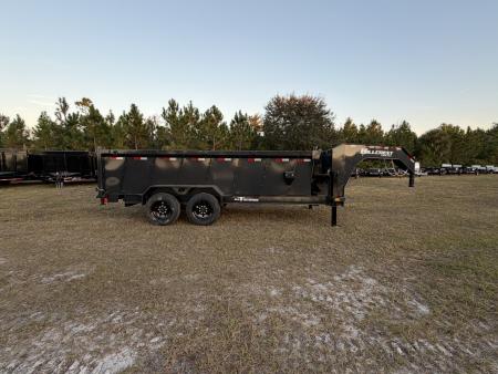 New 2026 Hillcrest Trailers 17.6K 7X16 40  Side Dump Trailer