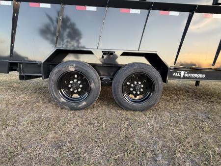 New 2026 Hillcrest Trailers 17.6K 7X16 40  Side Dump Trailer