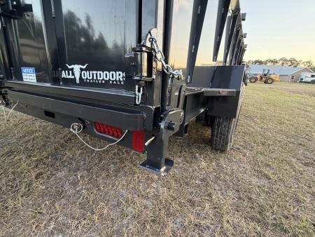 New 2026 Hillcrest Trailers 17.6K 7X16 40  Side Dump Trailer