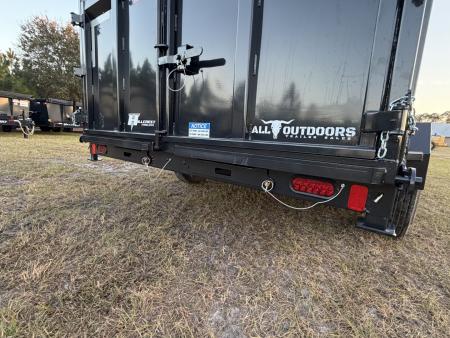 New 2026 Hillcrest Trailers 17.6K 7X16 40  Side Dump Trailer