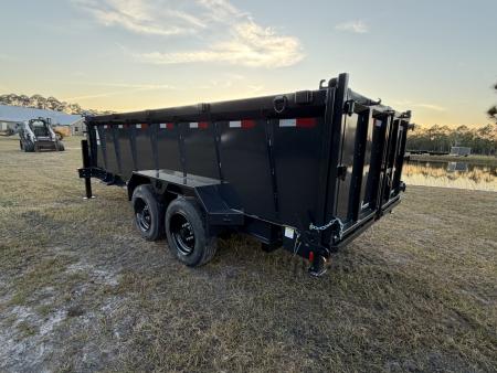 New 2026 Hillcrest Trailers 17.6K 7X16 40  Side Dump Trailer