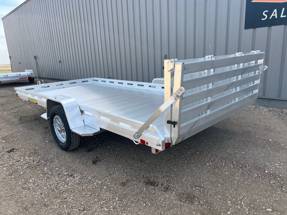New 2027 Aluma 8014S BT 4400 Utility Trailer